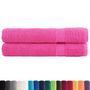 Voir la diapositive 2 : VIDAXL Serviettes de qualité supérieure SOLUND 2 pcs rose 600 g m²