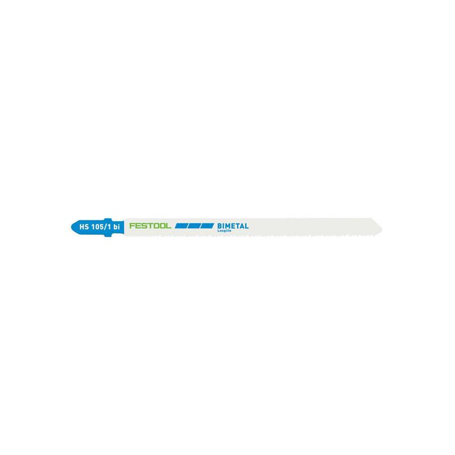 Lame de scie sauteuse FESTOOL HS 1051 BI5 Acier bi métal 105 mm 5 lames - vue 3