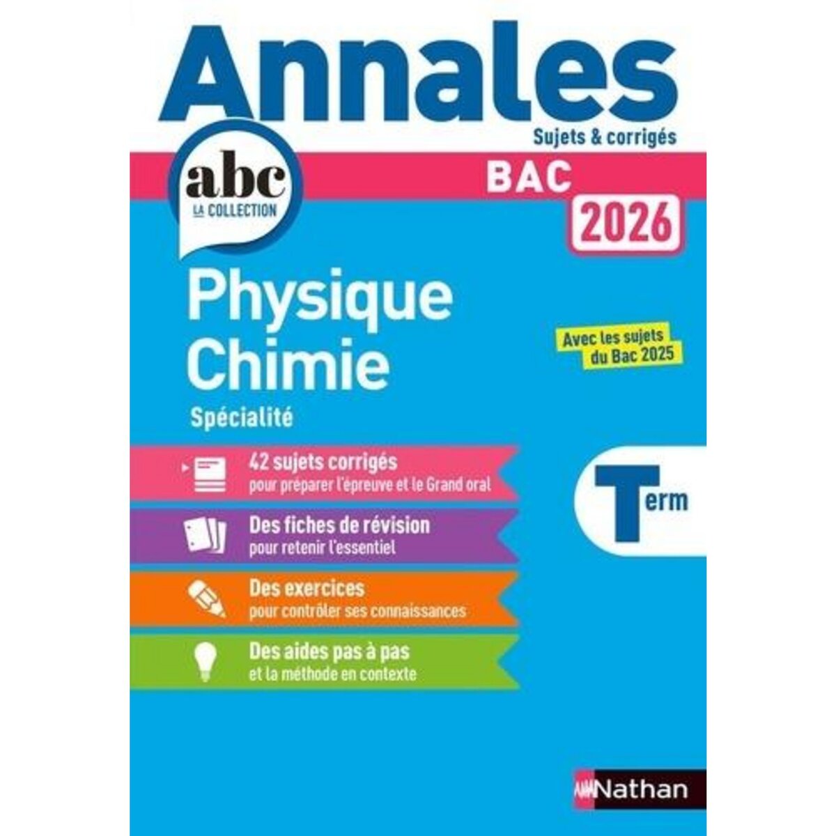 PHYSIQUE CHIMIE TLE SPECIALITE. EDITION 2026, Marteau-Bazouni Karine