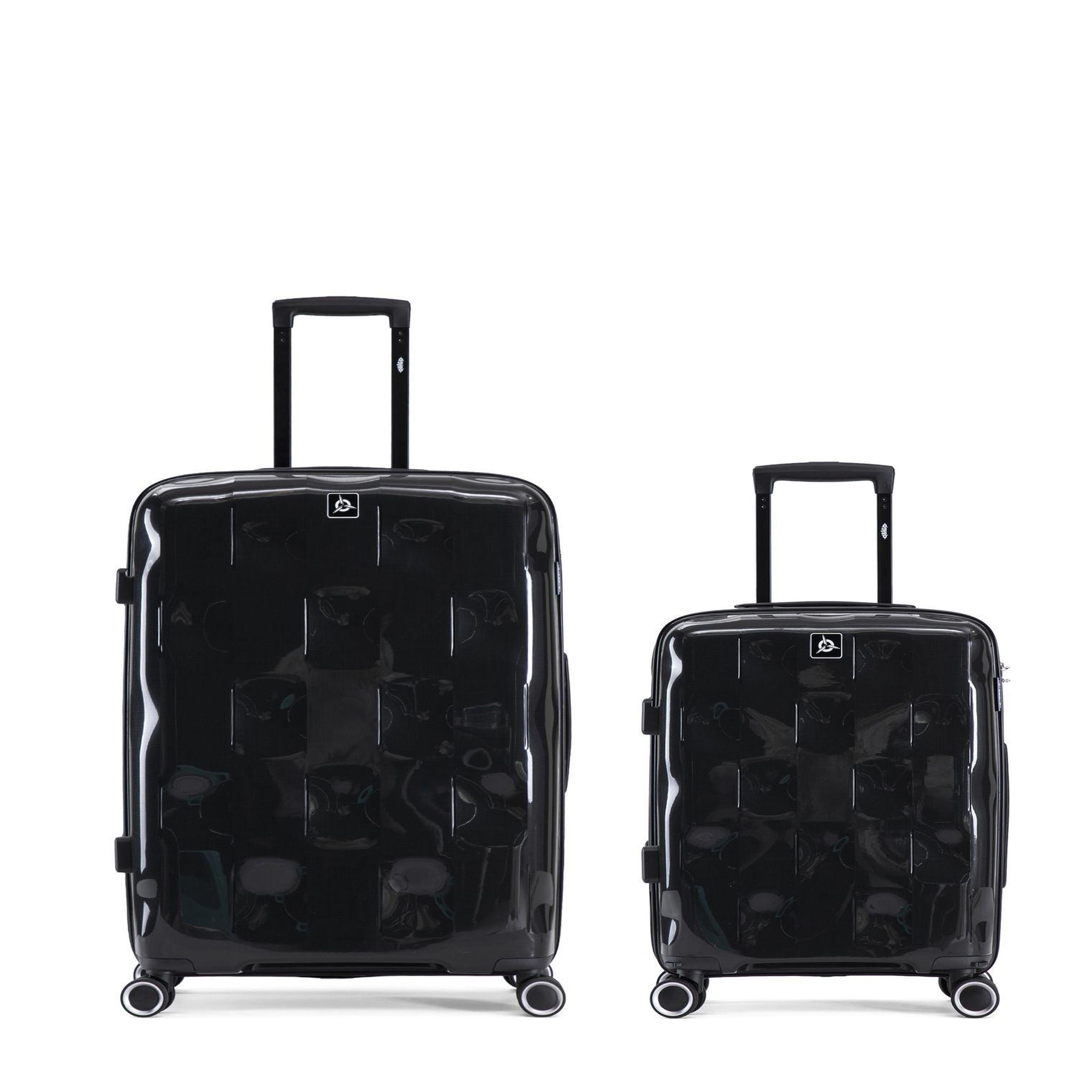 OBAGO Lot de 2 Valises Rigides Grand Format et Cabine AQUILA