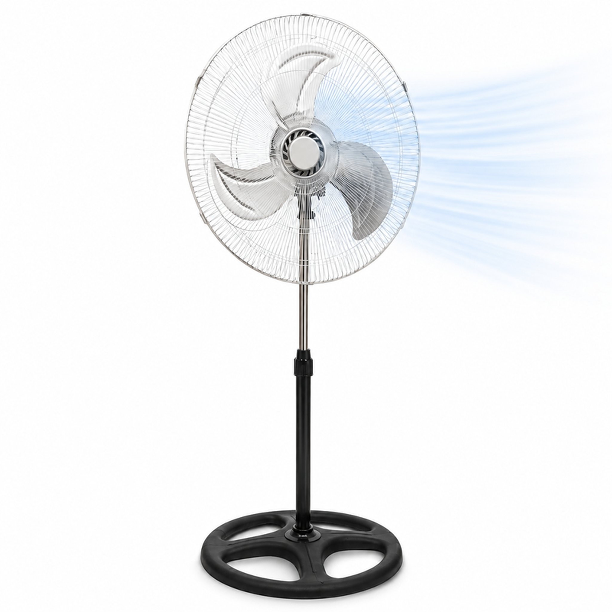 Ventilateur sur pied puissant 45 cm – 90w