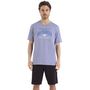 Voir la diapositive 1 : Athena Pyjama court homme Ecopack