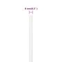 Voir la diapositive 6 : VIDAXL Corde de bateau Blanc complet 8 mm 50 m Polypropylene