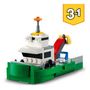 Voir la diapositive 5 : LEGO Creator 31113 - Le transporteur de voitures de course