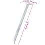 Voir la diapositive 6 : VIDAXL Piquets de tente 24 pcs 22 cm Ø20 mm acier galvanise