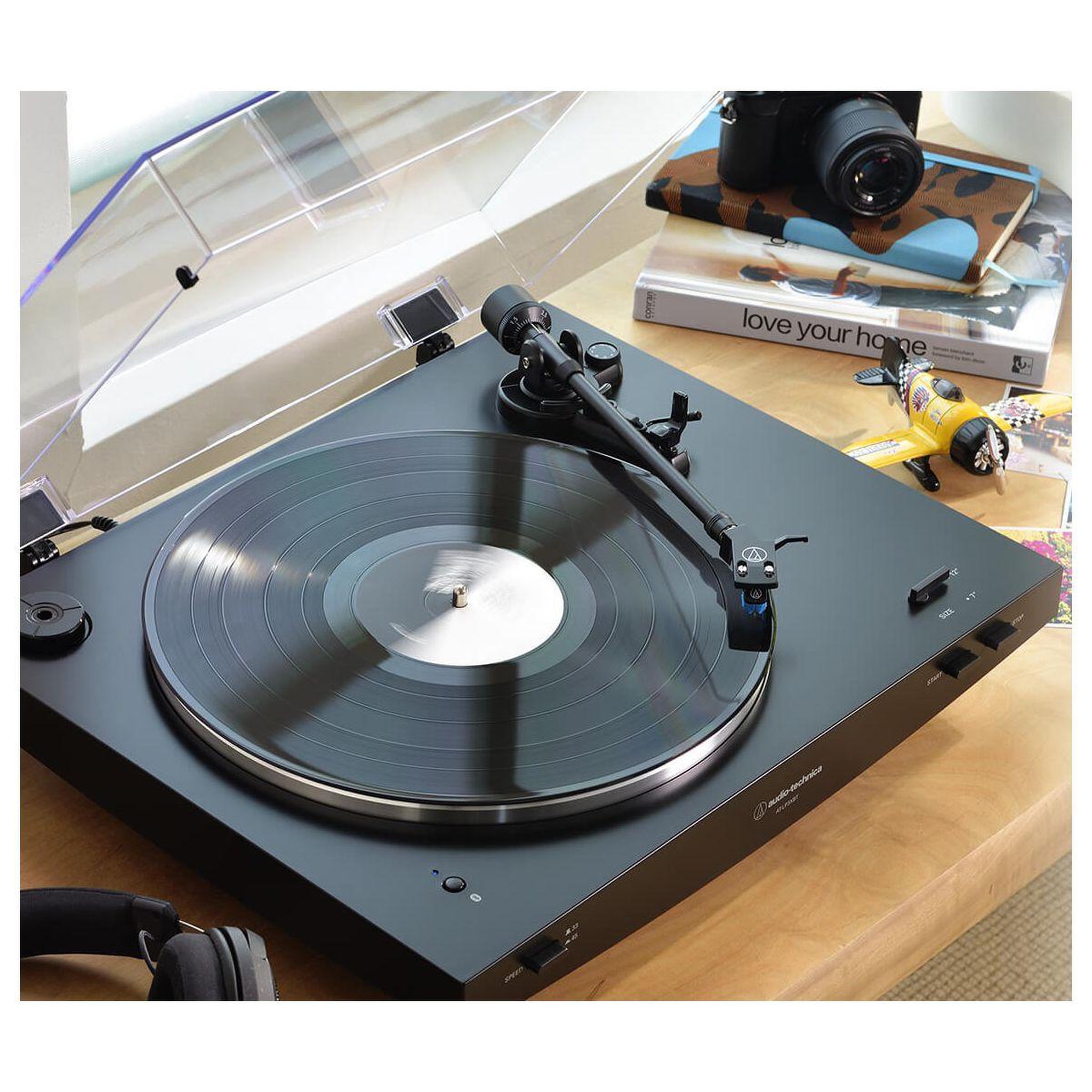 Voir la diapositive 4 : Audio-technica Platine vinyle AT-LP3XBTBK