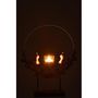 Voir la diapositive 3 : Paris Prix Photophore Cercle  Bonhommes de Neige  28cm Multicolore
