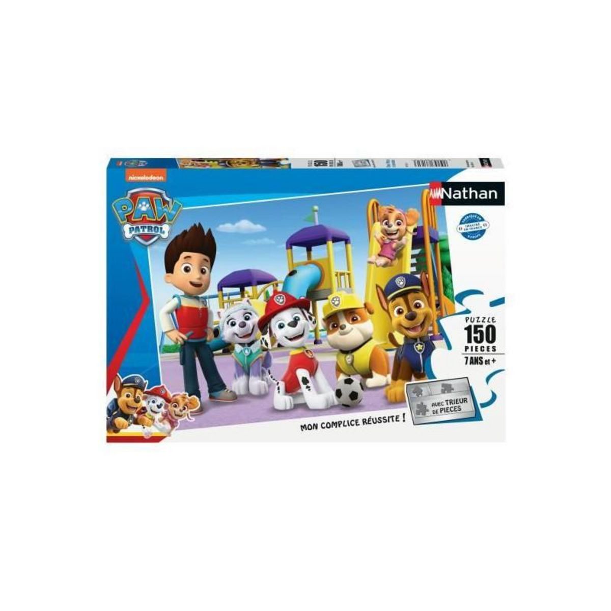 RAVENSBURGER Nathan-PAW PATROL CORE-Puzzle 150 pieces - Chase, Marcus et compagnie / Pat Patrouille-4005556861613-A partir de 7 ans