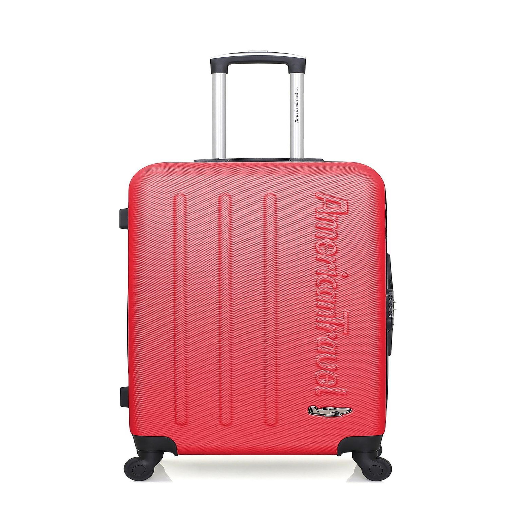 AMERICAN TRAVEL American travel - valise weekend bronx 65 cm 4 roues. Coloris disponibles : Noir, Rouge, Beige, Gris, Bleu, Vert