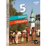 HISTOIRE GEOGRAPHIE 5E. FICHES D'ACTIVITES, Chastrusse Corinne