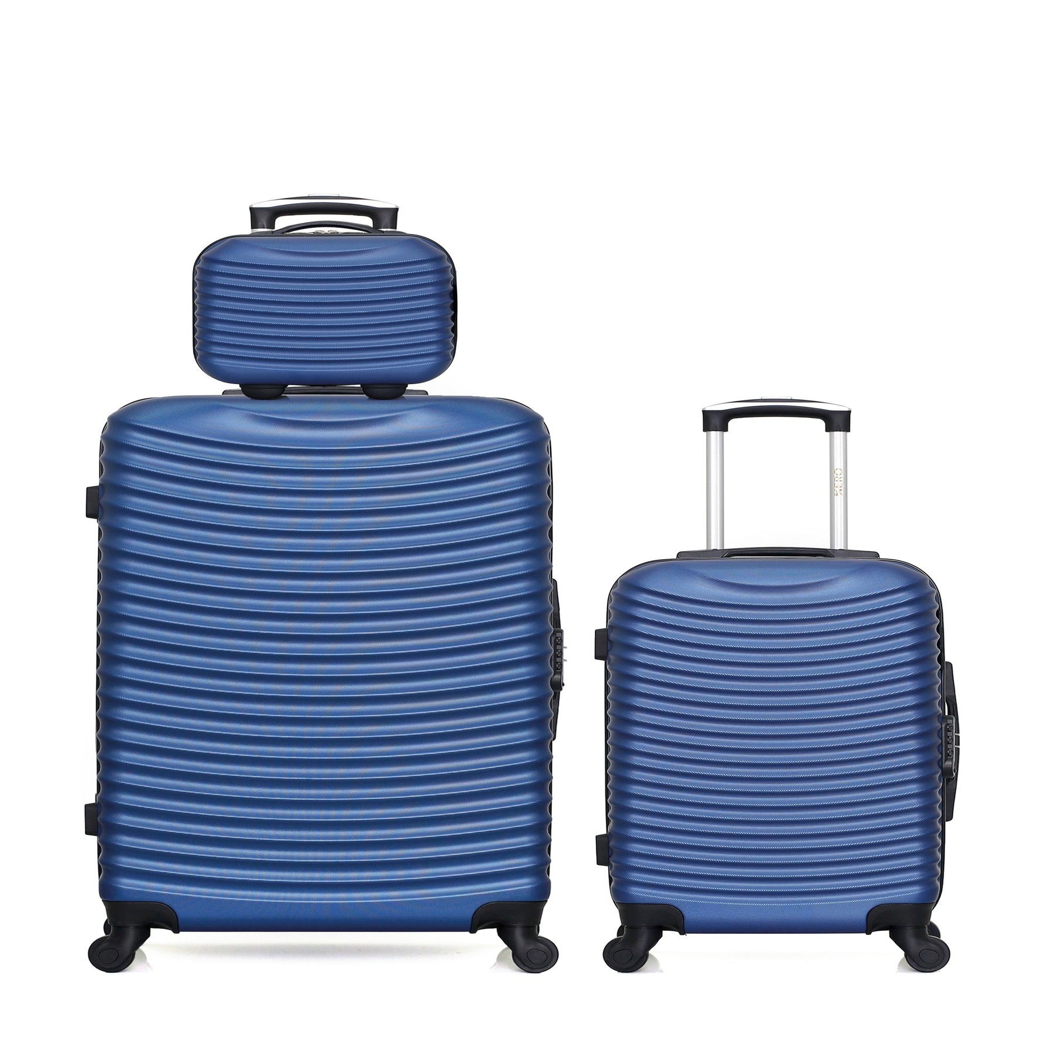 HERO Lot de 3 - valises grand format, cabine et vanity etna