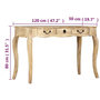 Voir la diapositive 6 : VIDAXL Table console Bois de manguier massif 120 x 50 x 80 cm