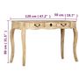 Voir la diapositive 6 : VIDAXL Table console Bois de manguier massif 120 x 50 x 80 cm