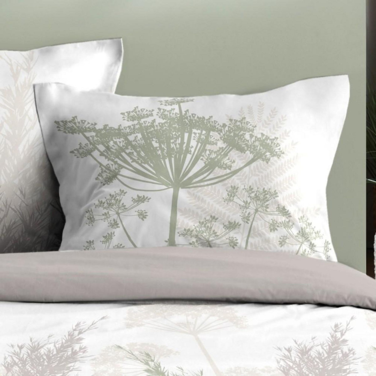 STOF Housse de couette 260x240 GRETA + 2 taies coton 57 fils