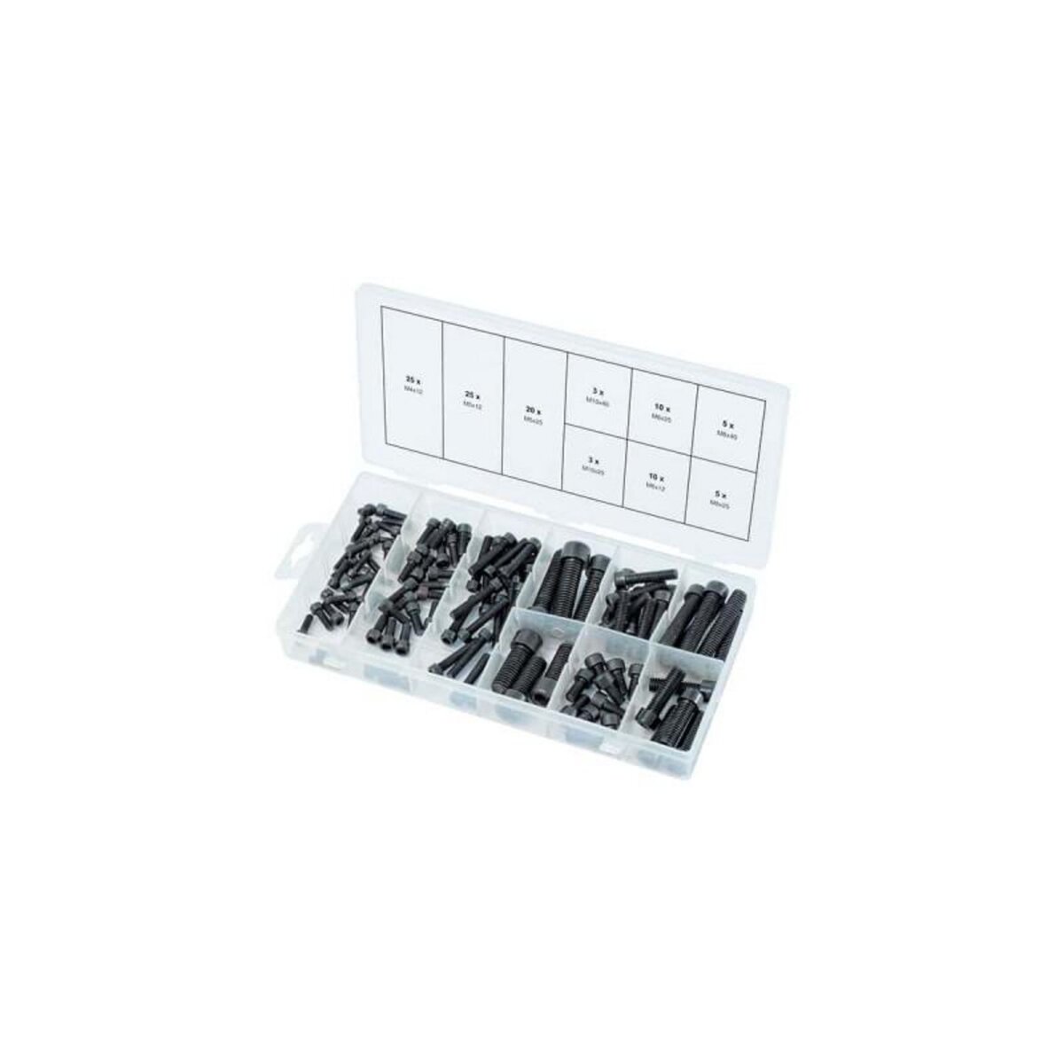 Ks Tools Assortiment de consommables KS TOOLS - M4 à M10 - 106 pcs - 970.0390