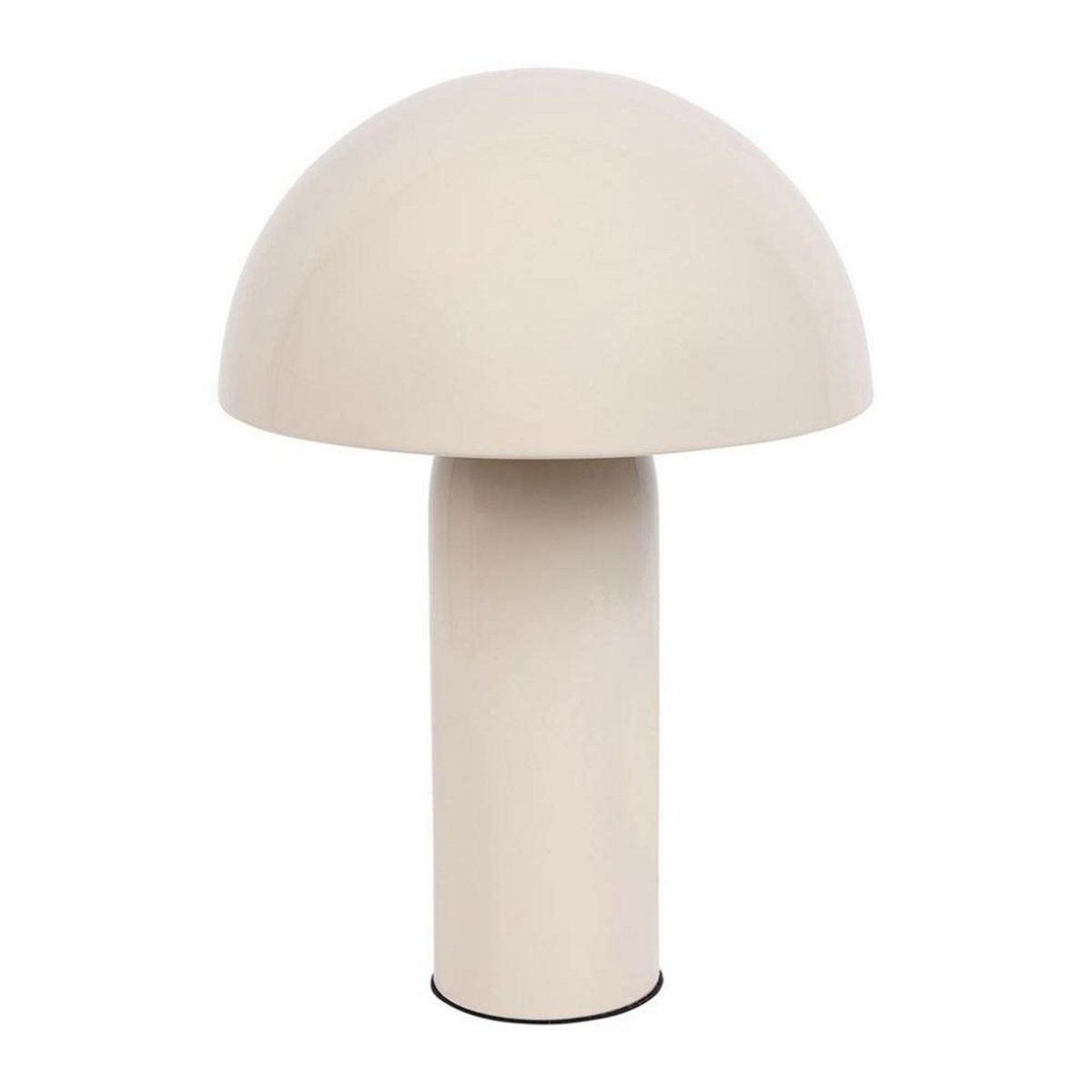 OSTARIA Lampe en métal champignon coloris beige