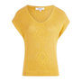 Voir la diapositive 2 : MORGAN Pull Jaune Femme Morgan Mouni