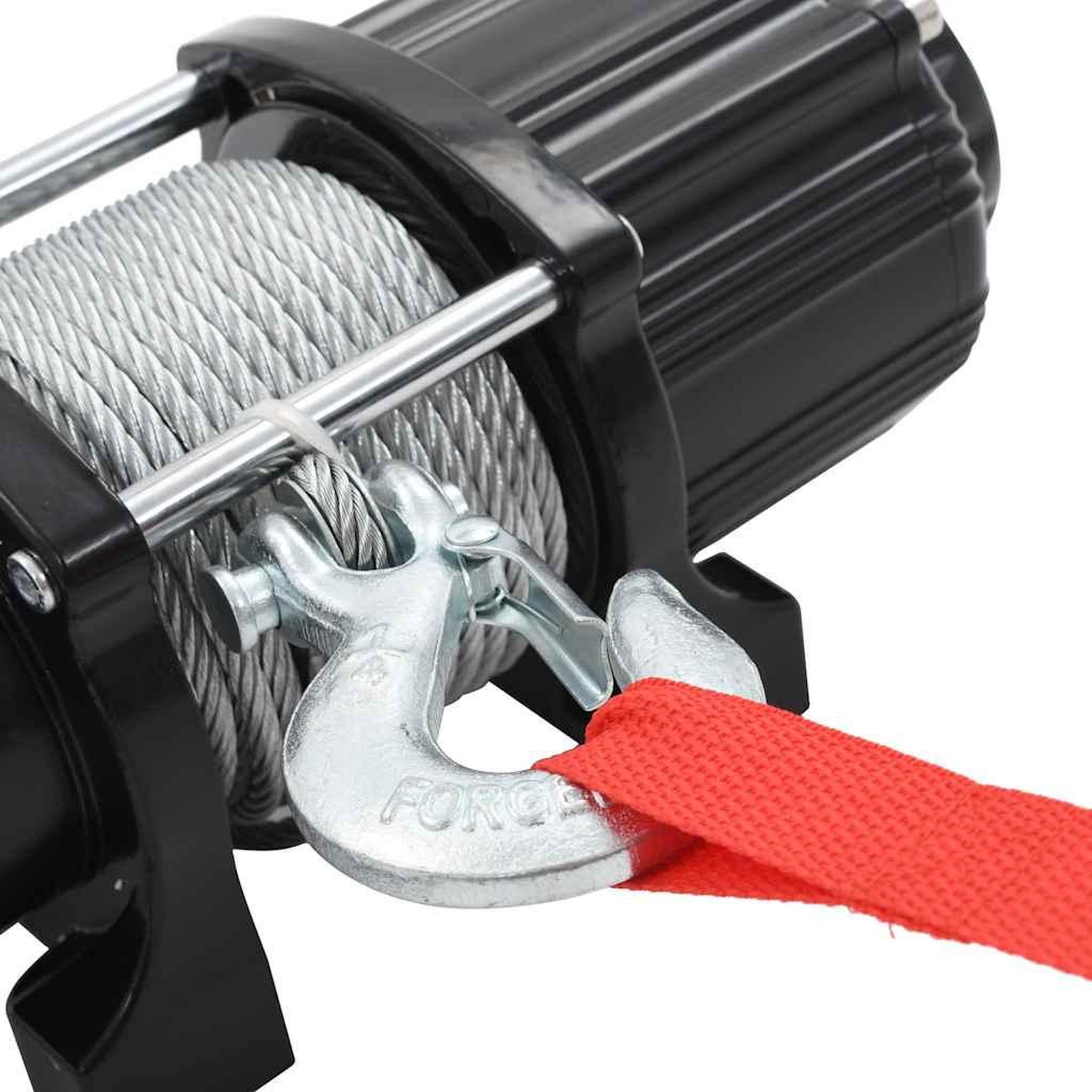 Voir la diapositive 4 : VIDAXL Treuil electrique 12 V 4500 lbs 2040 kg avec telecommande