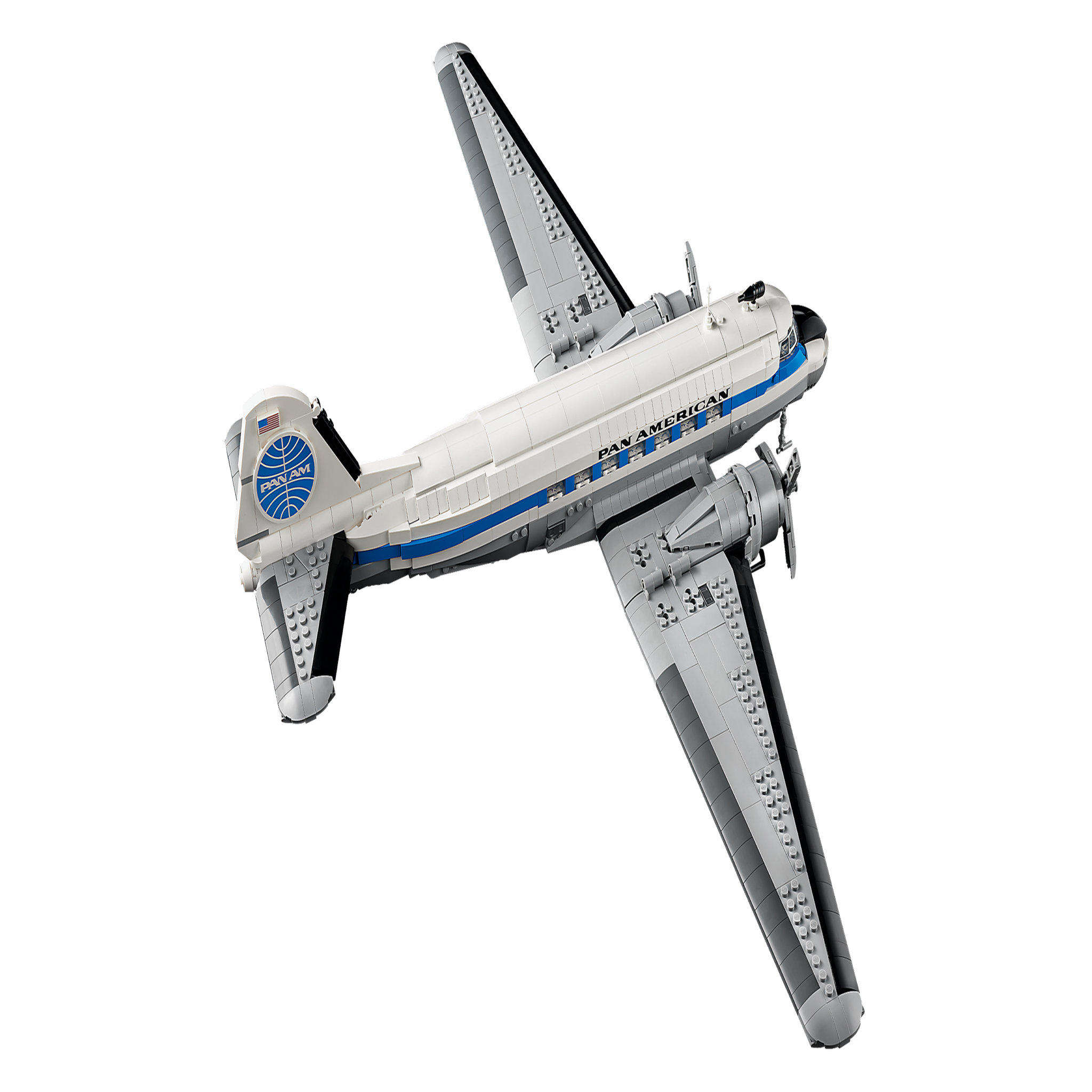 Voir la diapositive 3 : LEGO Lego icons 11378 douglas dc-3 pan am avion de ligne  dès 18 ans