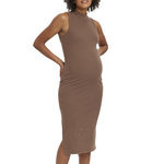 VERO MODA MATERNITY Robe de Grossesse  Femme Vero Moda Marternity  Calf. Coloris disponibles : Marron