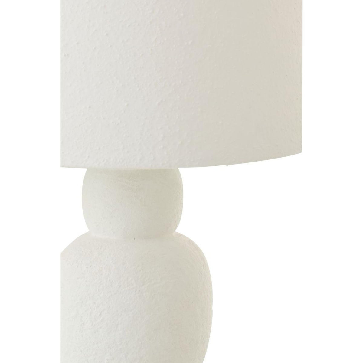 Paris Prix Lampe à Poser en Céramique  Renee  32cm Blanc