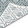 Voir la diapositive 4 : ID MARKET Tapis extérieur TUNIS gris et blanc 180 x 280 CM