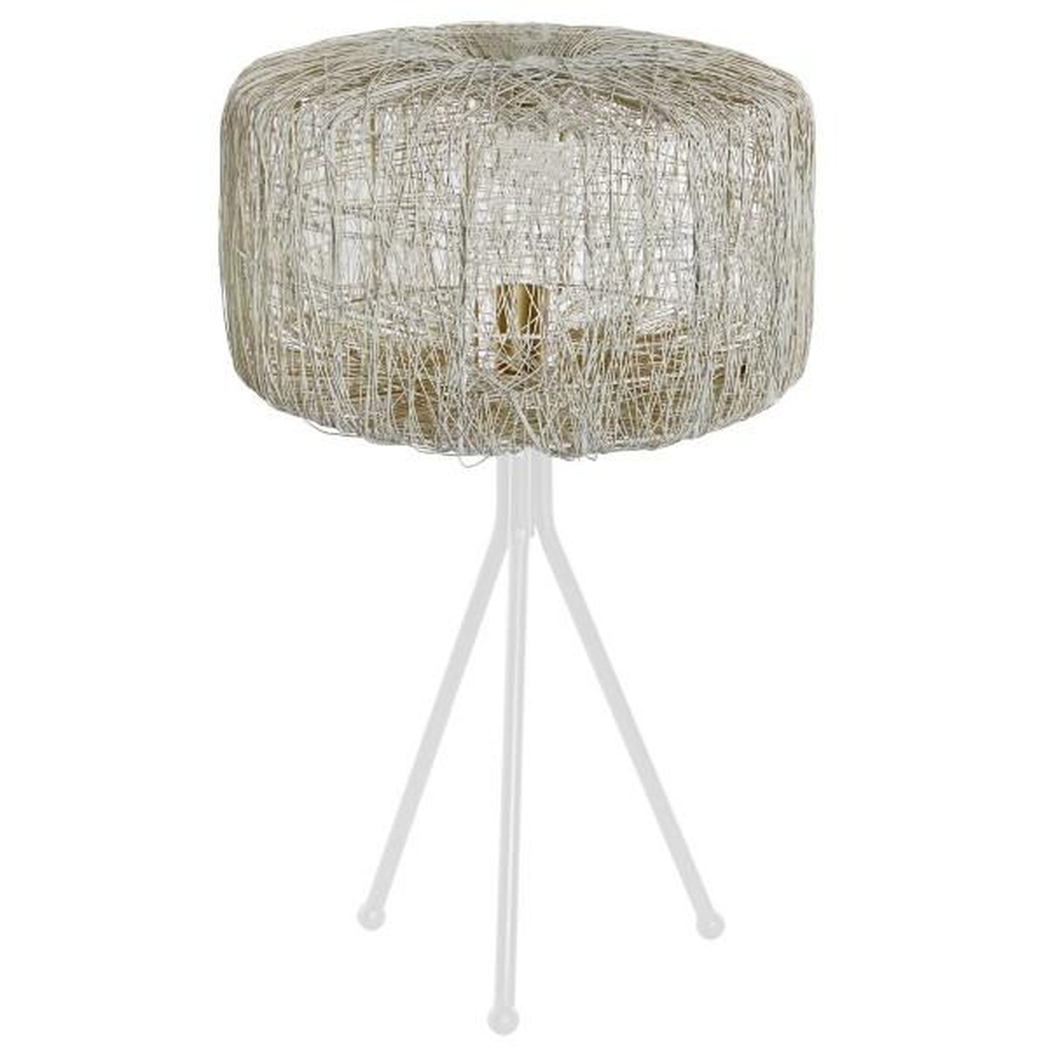 Voir la diapositive 1 : MARKET24 Lampe de bureau DKD Home Decor Métal Blanc 220 V 50 W 33 x 33 x 50 cm
