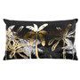 Voir la diapositive 1 : Paris Prix Housse de Coussin  Feanor  30x50cm Noir & Or