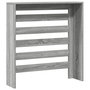 Voir la diapositive 5 : VIDAXL Cache-radiateur sonoma gris 78x20x82 cm bois d'ingenierie