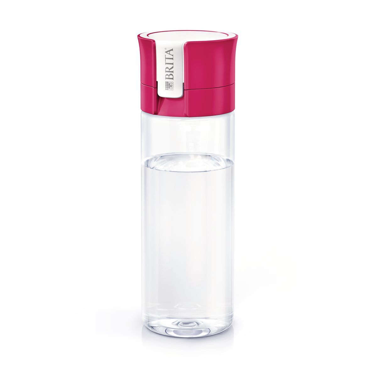 BRITA Gourde filtrante active rose +  1 filtre MicroDisc inclus         