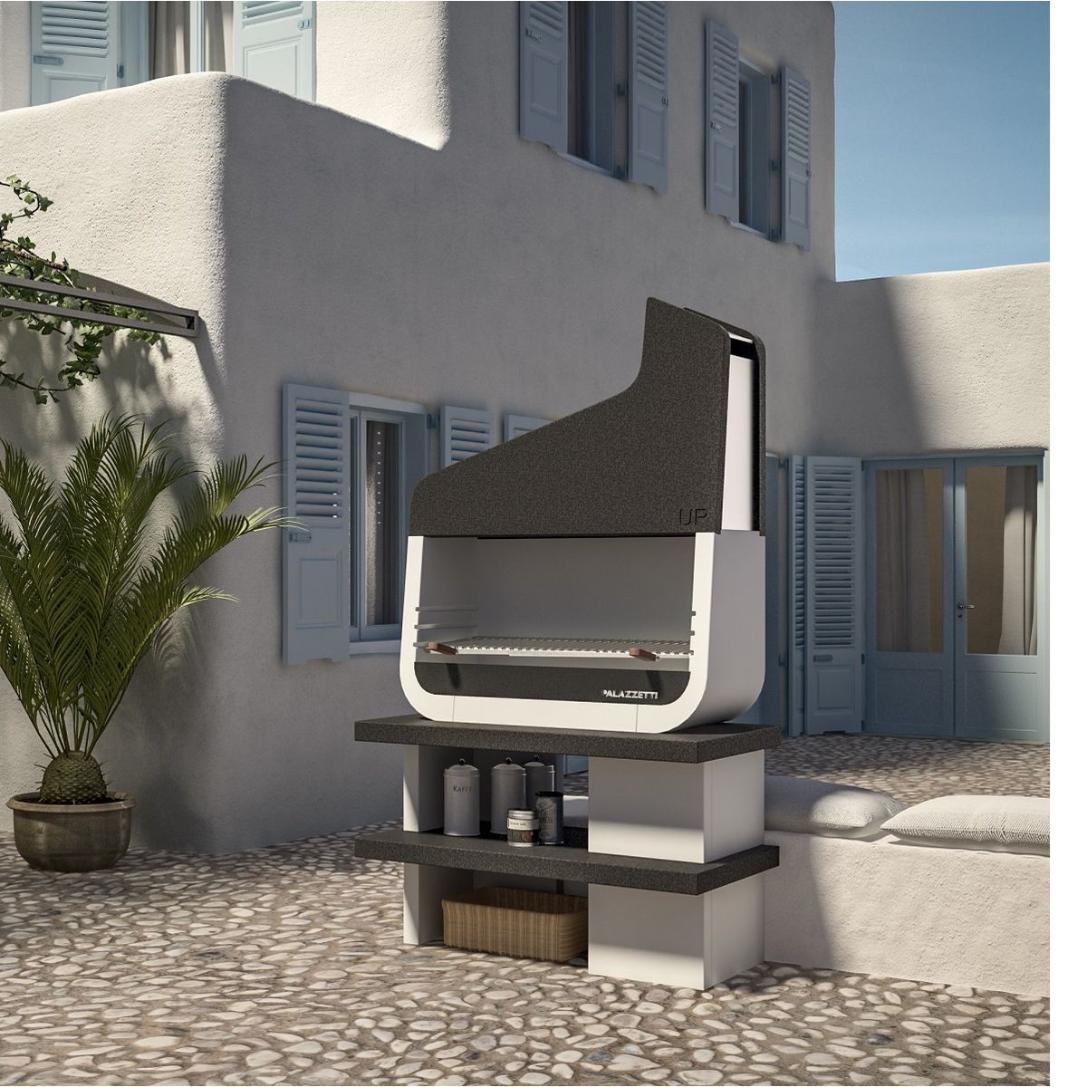 Barbecue fixe pierre UP