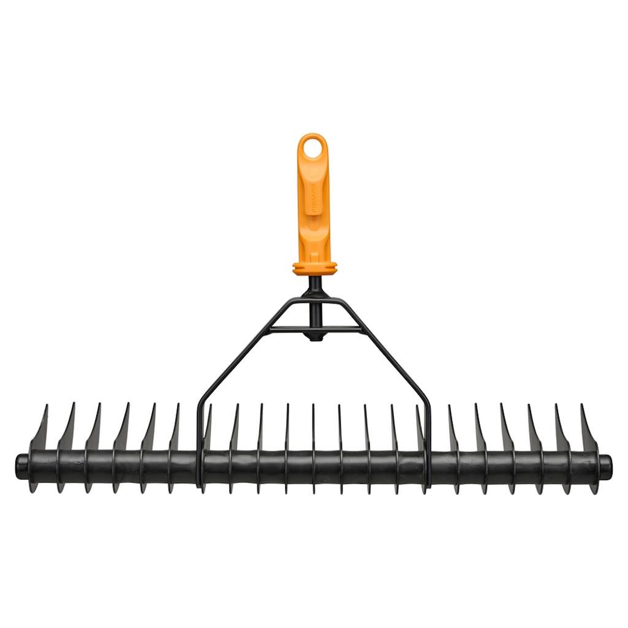 Fiskars Aérateur de gazon - oneclick 36 cm - retirer mousse et feutre de pelouse