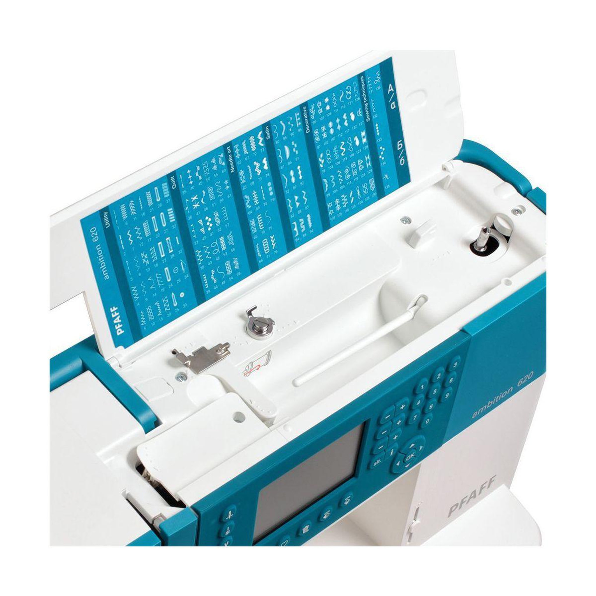 Voir la diapositive 3 : Pfaff Machine à coudre Ambition 620