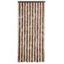 Voir la diapositive 3 : VIDAXL Moustiquaire Beige et marron clair 90x220 cm Chenille