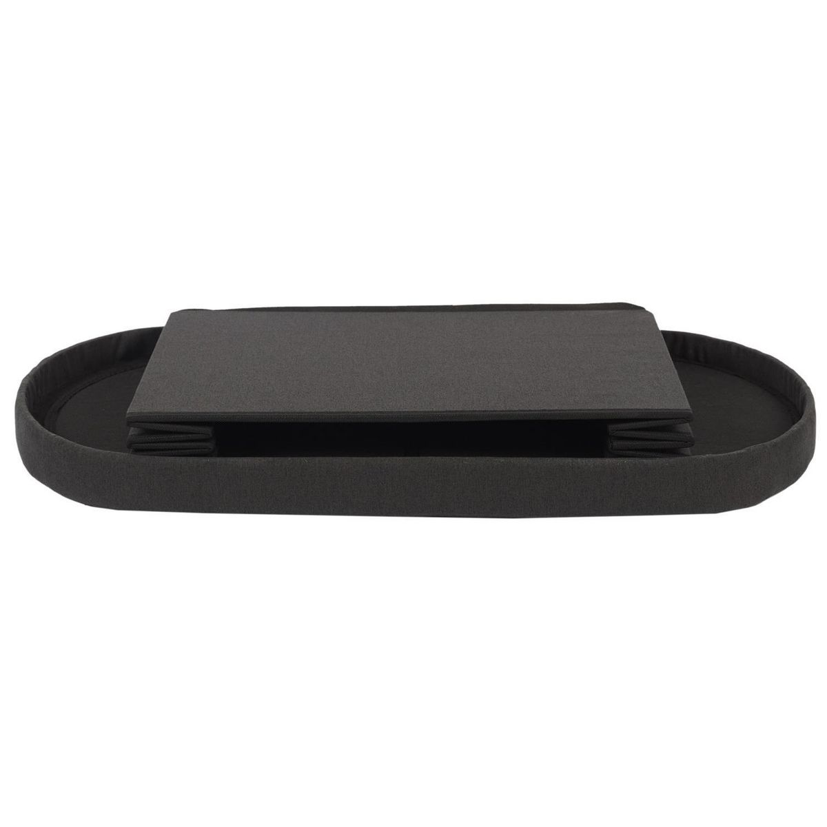 The Home Deco Factory Banc coffre de rangement pliable - Noir