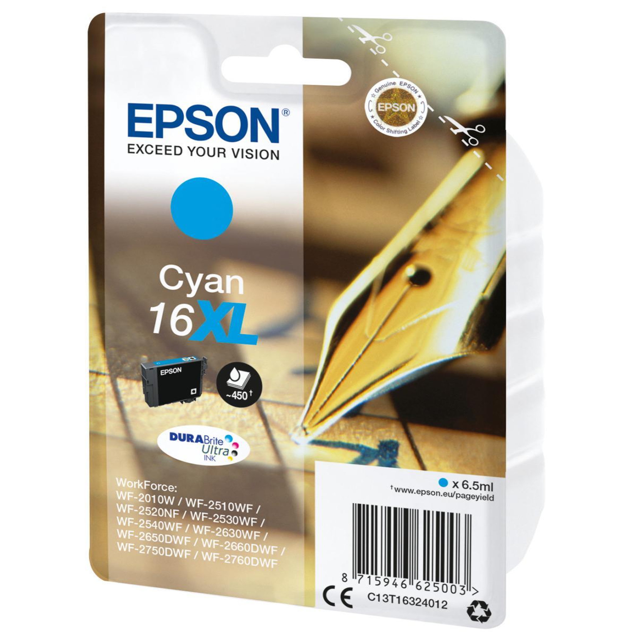 Voir la diapositive 3 : Epson Cartouche imprimante EPSON C 13 T 16324012