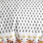 Voir la diapositive 3 : ATELIER DU COTON Housse de couette 240x220 LOYA + 2 taies coton 57 fils