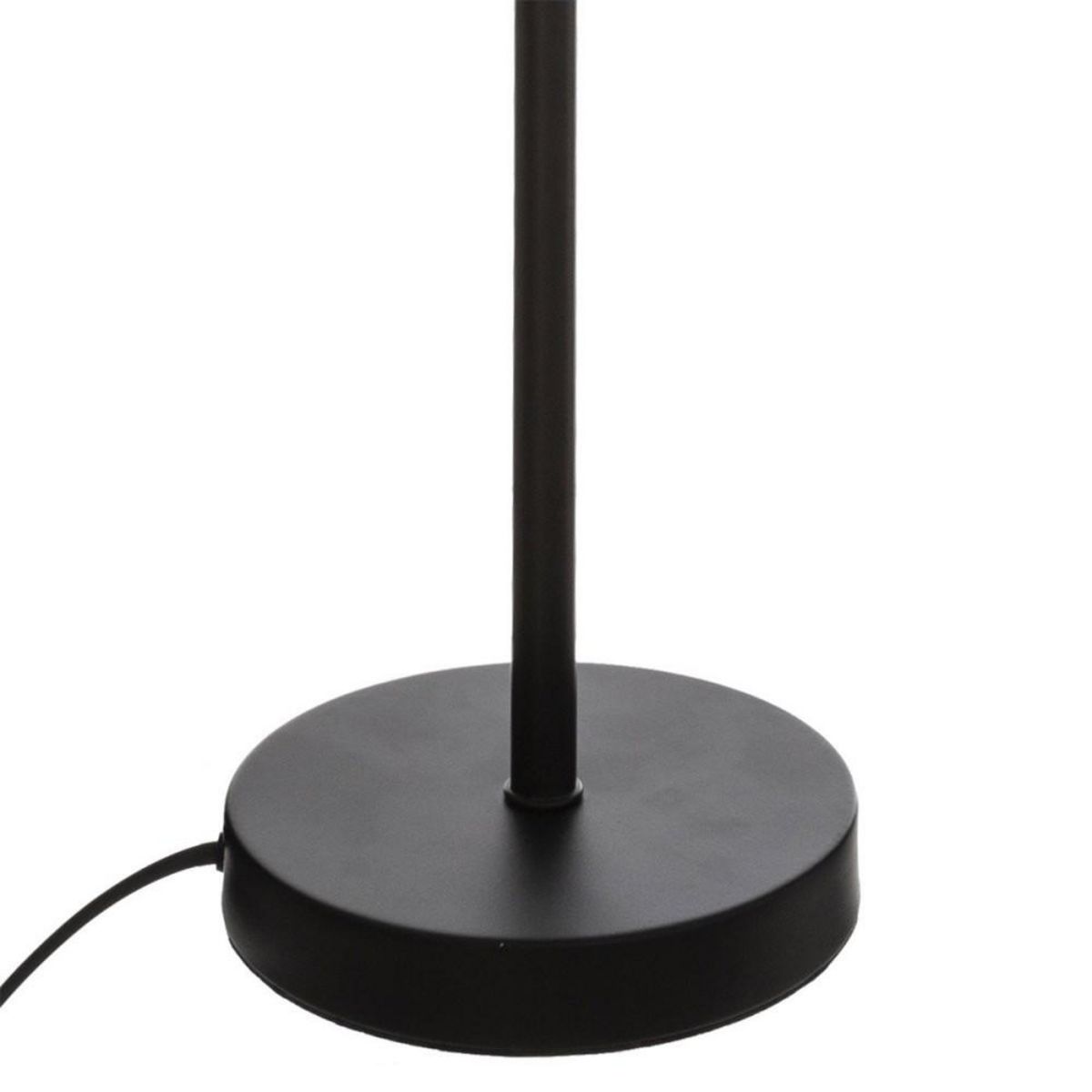 ATMOSPHERA Lampe droite Jule noir doré H42