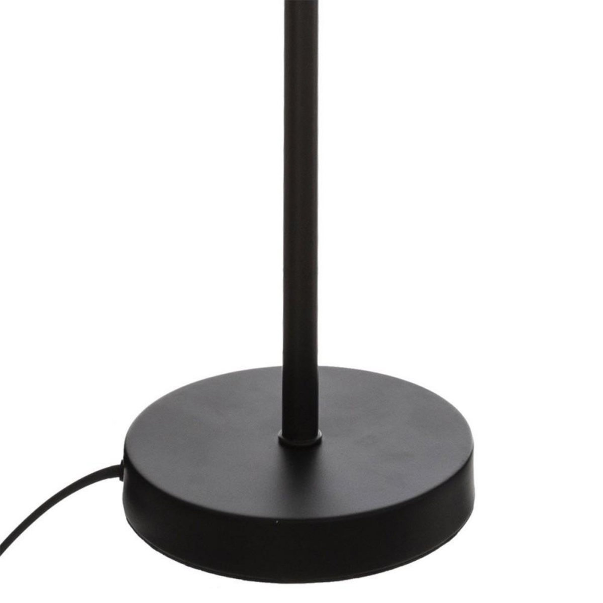 ATMOSPHERA Lampe droite Jule noir doré H42