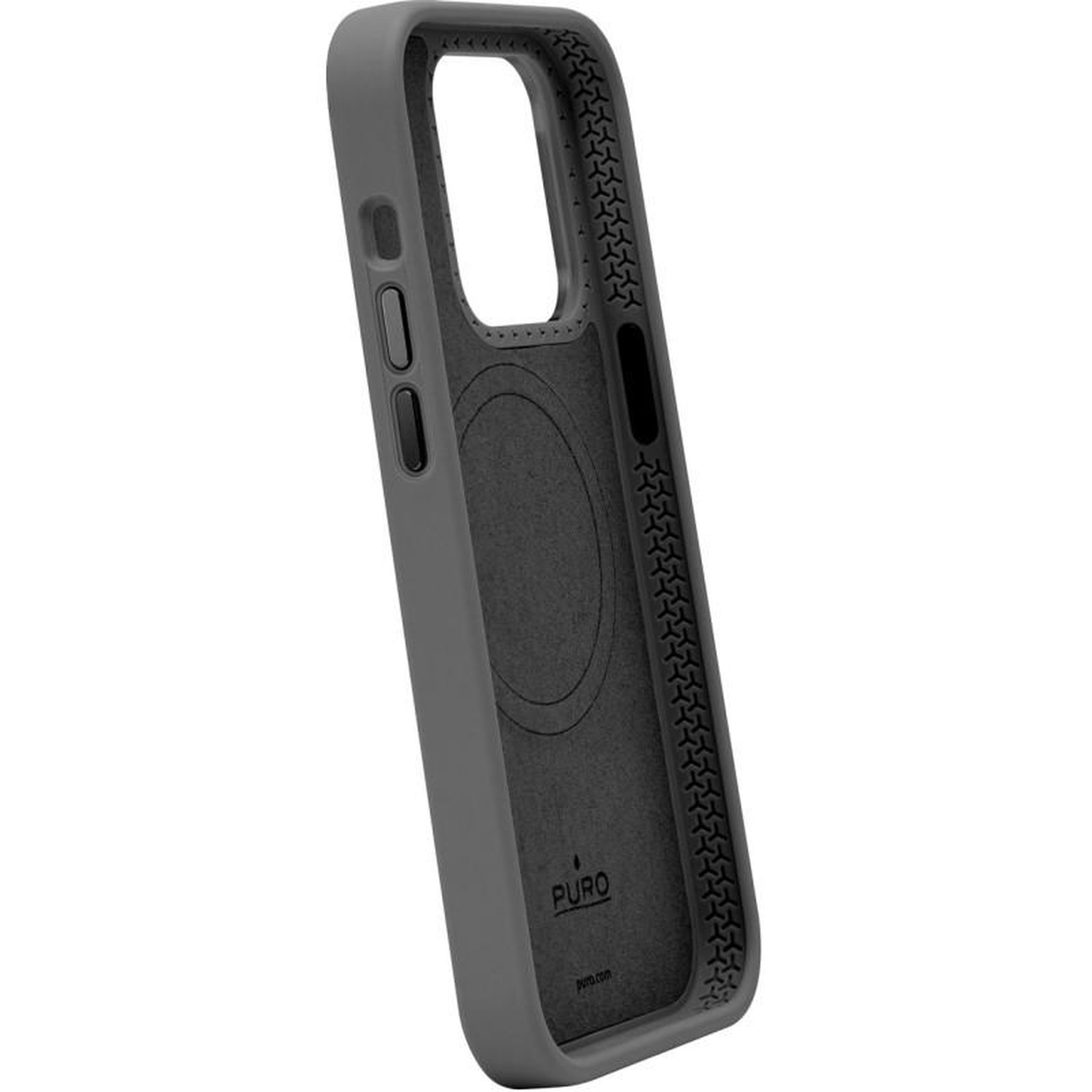 Puro Coque en silicone MagSafe Puro iPhone 15 Plus Noir