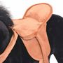 Voir la diapositive 5 : VIDAXL Jouet en peluche Cheval Noir