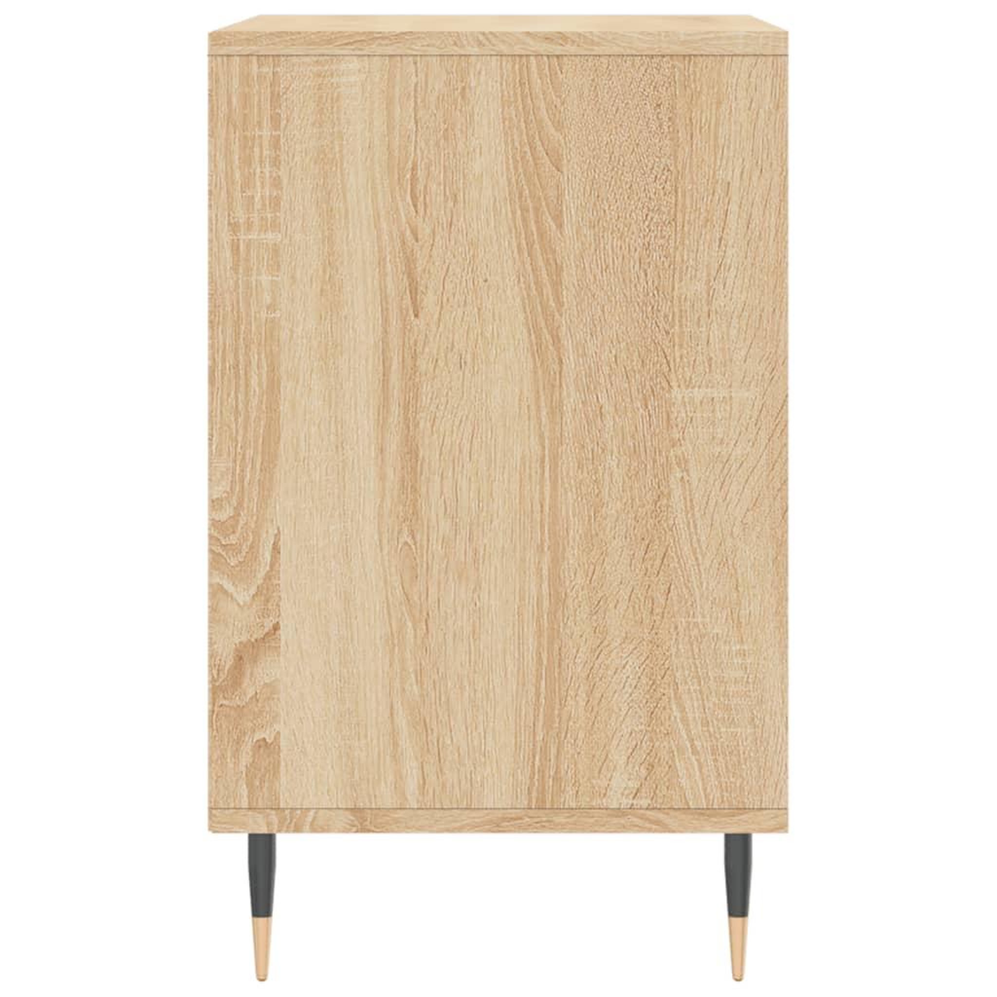 Voir la diapositive 5 : VIDAXL Armoire a chaussures Chene sonoma 102x36x60cm Bois d'ingenierie