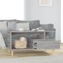 Voir la diapositive 3 : VIDAXL Table basse Sonoma gris 90x49x45 cm Bois d'ingenierie