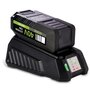 WARRIOR ECO POWER Pack 2 Batteries Lithium 40V 2.5 Ah + Chargeur 40V Indicateur de charge Compatibles Outils jardin 40V WARRIOR