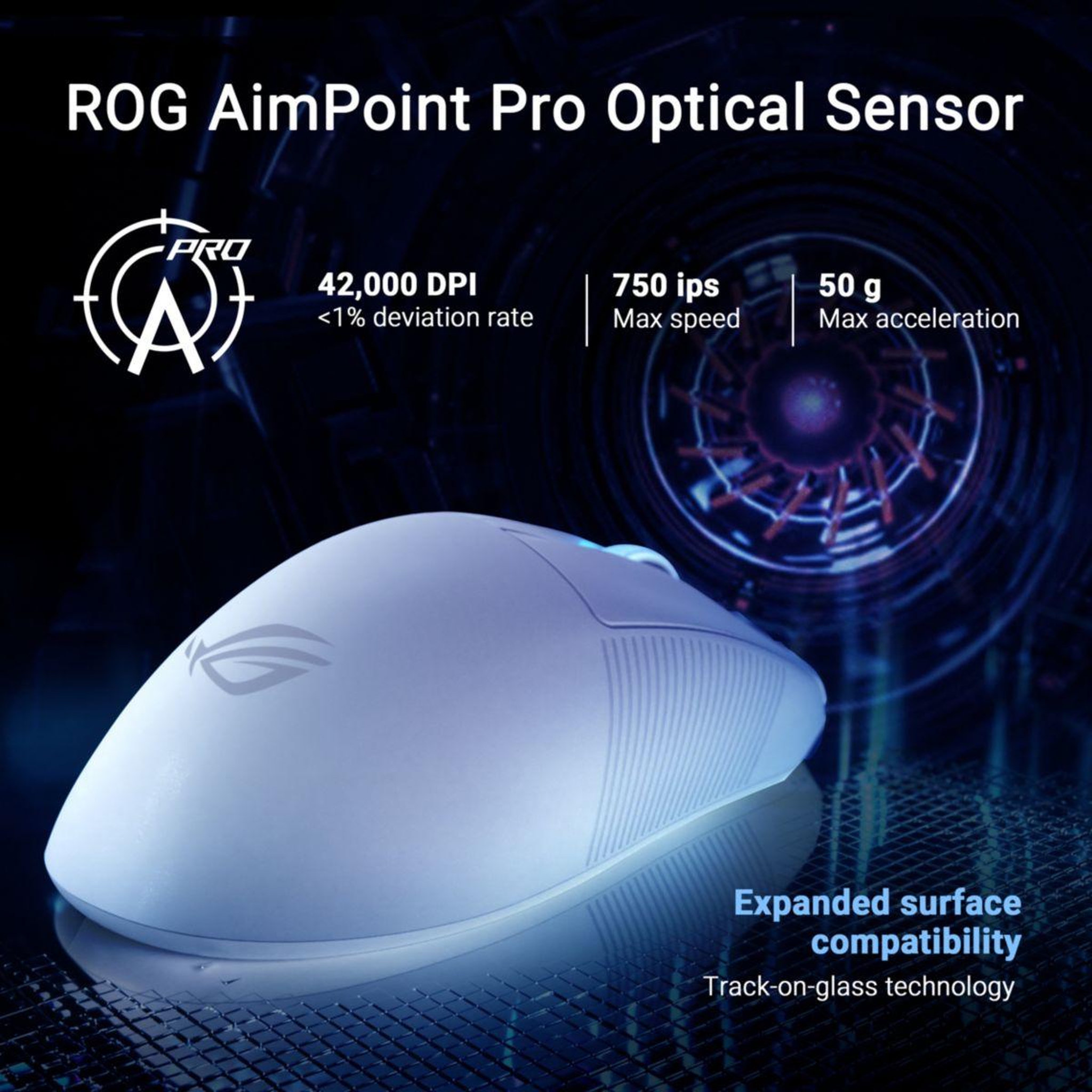Voir la diapositive 4 : ASUS Souris gamer sans fil rog keris ii wireless ace