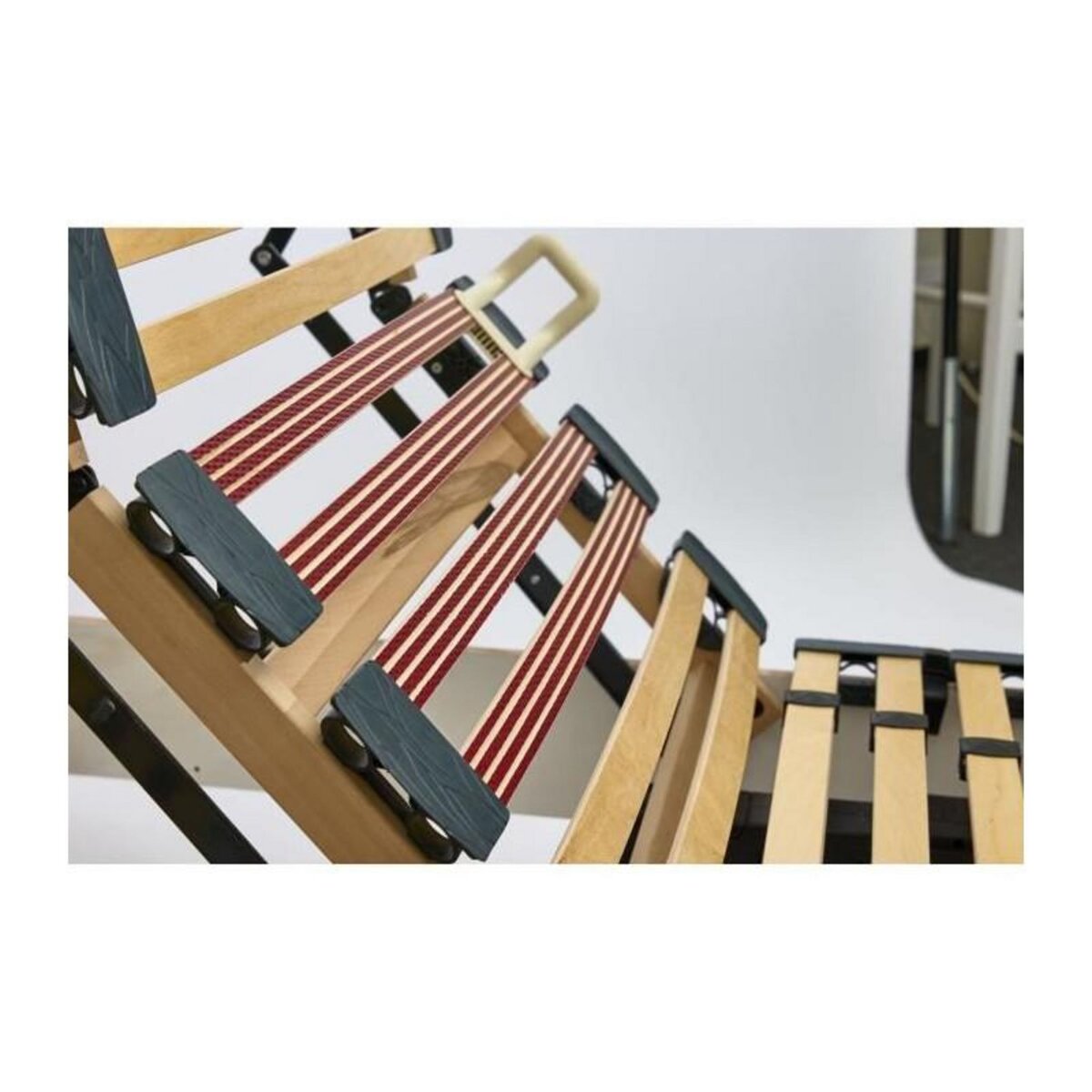 WEBED Ensemble relaxation matelas + sommiers électriques 2x80x200cm - Mousse - Ferme - EQUINOXE Fabrication française