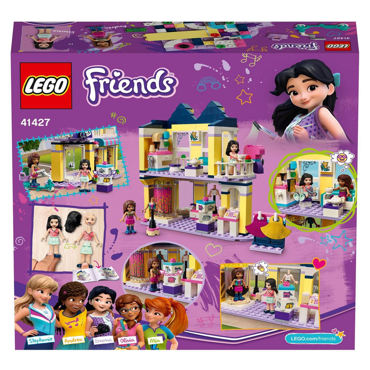 LEGO Friends 41427 - La boutique de mode d'Emma