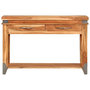 Voir la diapositive 2 : VIDAXL Table console 110x34x74 cm Bois d'acacia massif