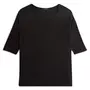 IN EXTENSO T-shirt manches 3/4 noir grande taille femme