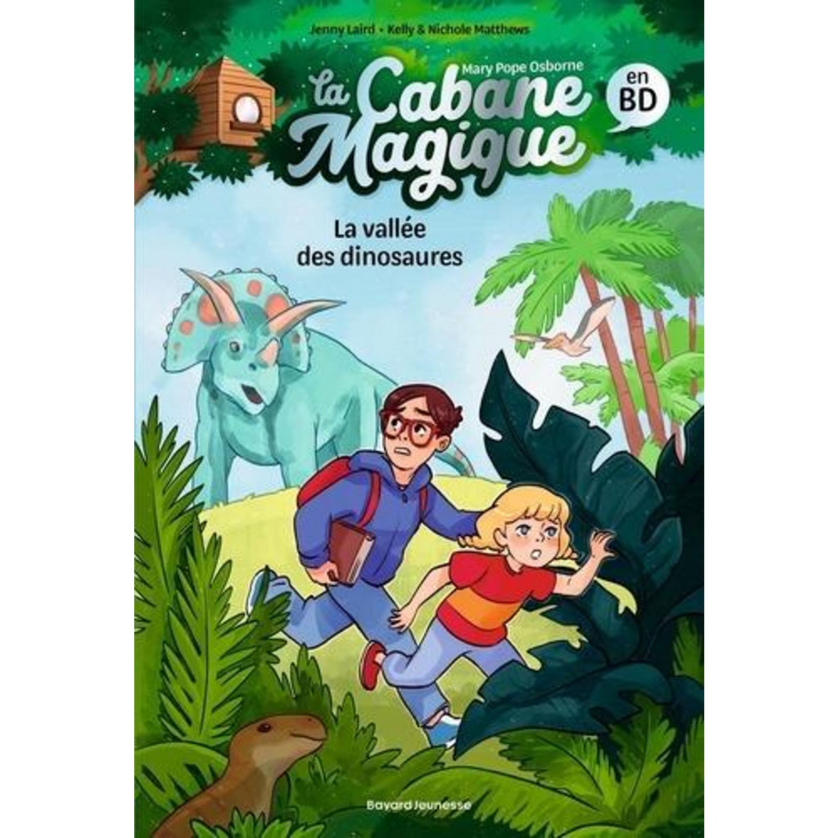 LA CABANE MAGIQUE EN BD TOME 1 : LA VALLEE DES DINOSAURES, Laird Jenny